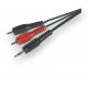 КАБЕЛ 3.5MM СТЕРЕО/2RCA 1.5M КАБЕЛ 3.5MM СТЕРЕО/2RCA 1.5M